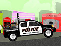 Spel Police Truck