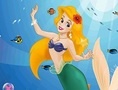 Spel Beautiful mermaid girl