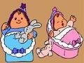 Spel Online coloring baby twins