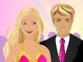 Spel Barbie and Ken Kissing