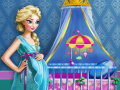 Spel Pregnant Elsa Baby Room Decor 