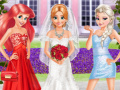 Spel Frozen And Ariel Wedding