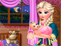 Spel Elsa Baby Caring