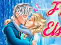 Spel Frozen Elsa Kiss