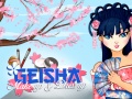 Spel Geisha make up and dress up