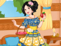 Spel Snow White Patchwork Dress