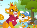 Spel Mommy and Baby Tiger
