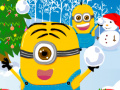 Spel Minions Christmas Snowball Wars