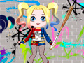 Spel Cute Harley Quinn Dress Up