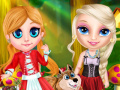 Spel Little Elsa In Red Hood