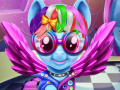 Spel Rainbow pony real haircuts