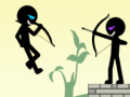 Spel Stickman Archer Online 4