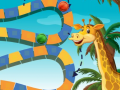 Spel Giraffe Dice Race
