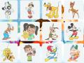 Spel Cartoons Characters
