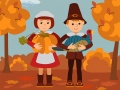 Spel Thanksgiving Jigsaw