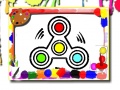 Spel Fidget Spinner Coloring Book