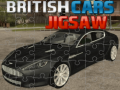 Spel British Cars Jigsaw
