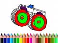 Spel Back To School: Monster Truck Coloring