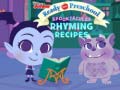 Spel Spooktacular Rhyming Recipes