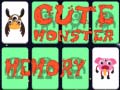 Spel Cute Monster Memory