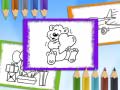 Spel Cartoon Coloring Book