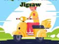 Spel City Scooter Rides Jigsaw