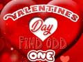 Spel Valentines Day Find Odd One