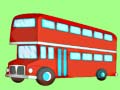 Spel Cartoon Bus Puzzle