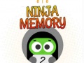 Spel Ninja Memory