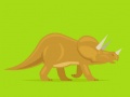 Spel Cute Dinosaurs Coloring