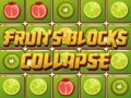 Spel Fruits Blocks Collapse