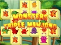 Spel Monsters Triple Mahjong