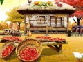 Spel Cartoon Autumn Puzzle