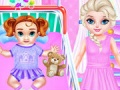 Spel Little Elsa Caring Day