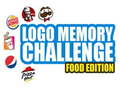 Spel Logo Memory Challenge Food Edition