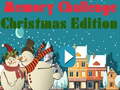 Spel Memory Challenge Christmas Edition