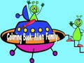 Spel Coloring Book: Alien Family