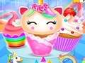 Spel Unicorn Mermaid Cupcake Cooking Design
