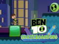 Spel Ben 10 Skateboarding