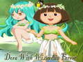 Spel Dora With Wizard In Forest