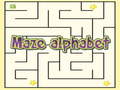 Spel Maze Alphabet