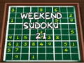 Spel Weekend Sudoku 21