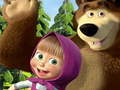 Spel Masha and the Bear Jigsaw Puzzle