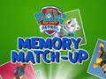 Spel Paw Patrol Memory Match Up