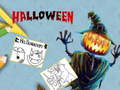 Spel Hallowen Coloring Book