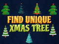 Spel Find Unique Xmas Tree