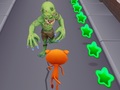 Spel Angry Cat Run Zombies Alley