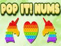 Spel Pop It! Nums 