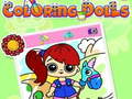 Spel Coloring Dolls
