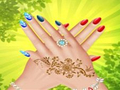 Spel Spring Nail-Art